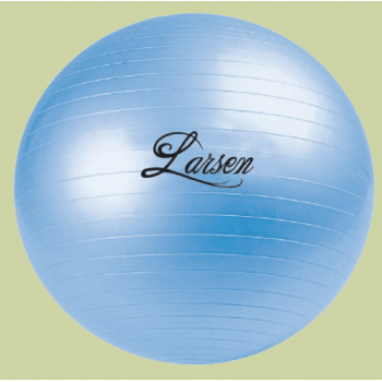 Фитбол (мяч гимнастический) Larsen (Alonsa) RG-3 голубой 75 см