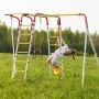 Детский спортивный комплекс для дачи ROMANA Веселая лужайка - 2 качели гнездо