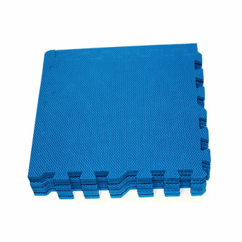 Модульное покрытие с кромками Экополимеры синий 30х30 9шт