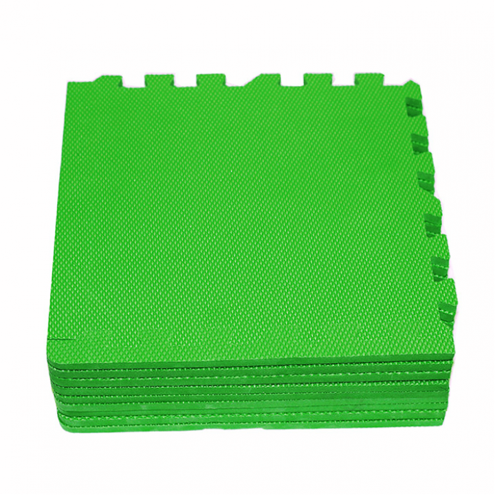 Модульное покрытие с кромками Экополимеры зеленый 30х30 9шт