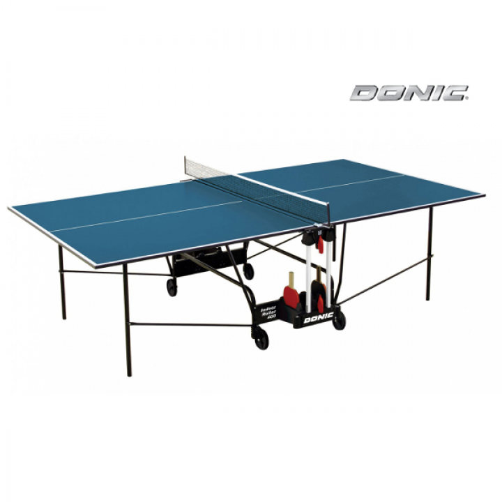 Теннисный стол для помещений DONIC INDOOR ROLLER 400 BLUE 230284-B
