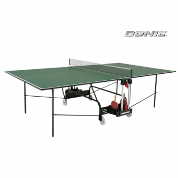 Теннисный стол для помещений DONIC INDOOR ROLLER 400 GREEN 230284-G