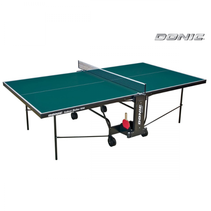 Теннисный стол для помещений DONIC INDOOR ROLLER 600 GREEN 230286-G