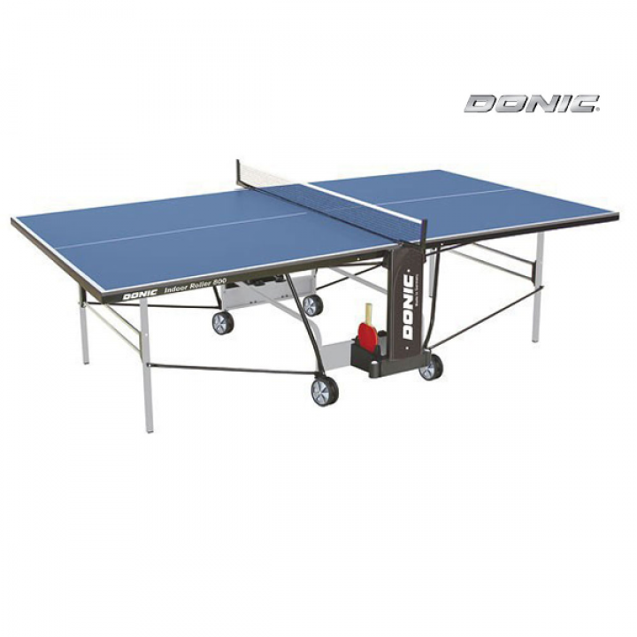 Теннисный стол для помещений DONIC INDOOR ROLLER 800 BLUE 230288-B