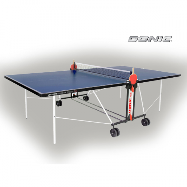Теннисный стол всепогодный OUTDOOR ROLLER FUN синий DONIC 230234-B